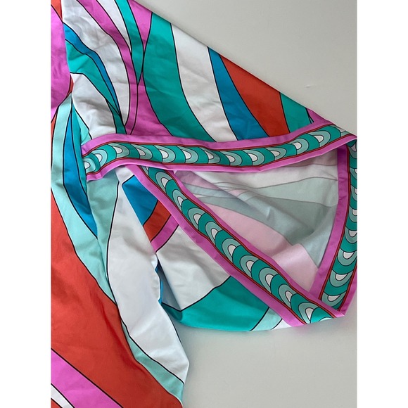 Trina Turk Apollo V-Neck Tunic Swim Cover Up Dress Women's Size XL - Picture 4 of 5